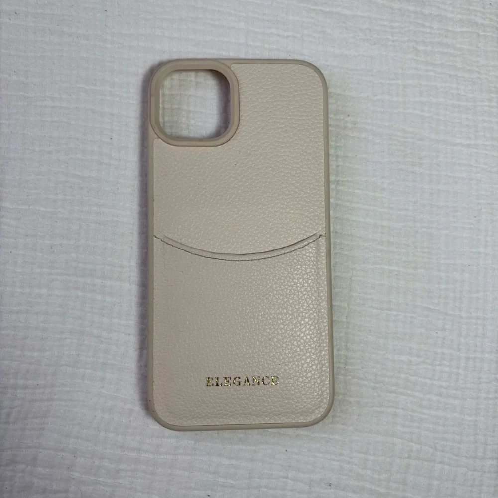 iPhone 15 Plus Elegant Beige Phone Case